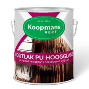 Rechtstreeks Van De Fabrikant Koopmans Houtlak PU Hoogglans 750 ml