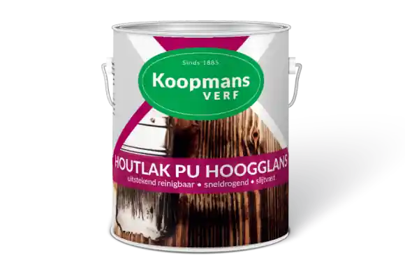 Rechtstreeks Van De Fabrikant Koopmans Houtlak PU Hoogglans 750 ml