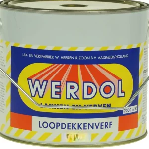 Uitverkoop Werdol Loopdekkenverf (No.218) 2 ltr
