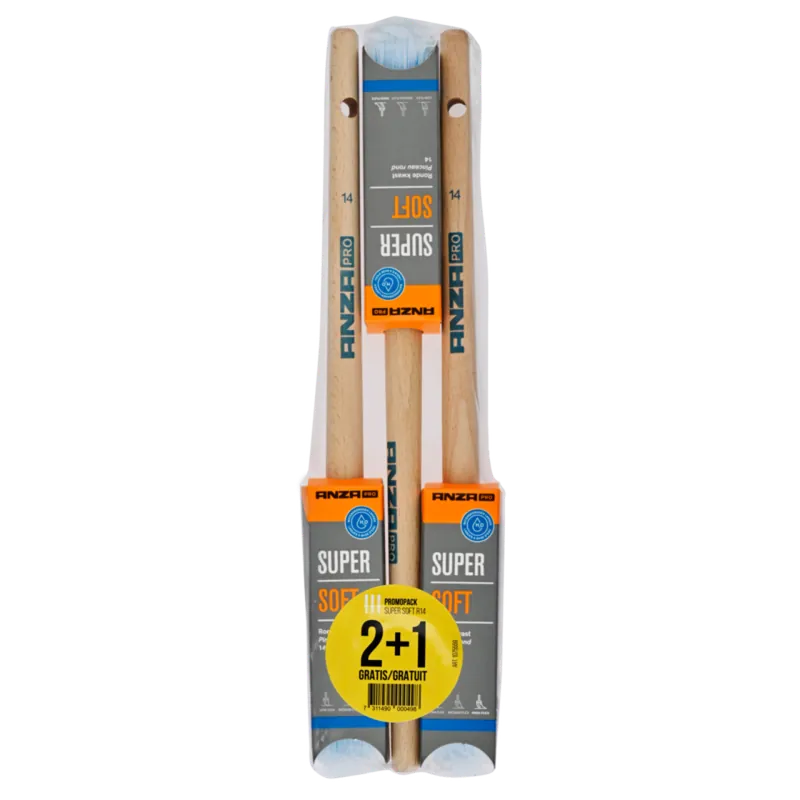 Anza Super Soft Rond 14 2+1 verpakking Merkproduct