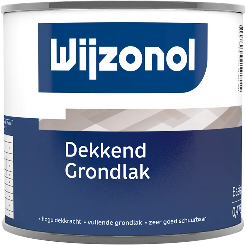 Populair Wijzonol Dekkend Grondlak (licht) 0,5 ltr