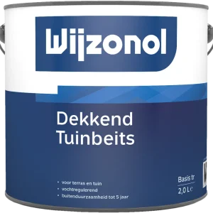 Dagaanbieding Wijzonol Dekkend Tuinbeits (donker) 2,5 ltr