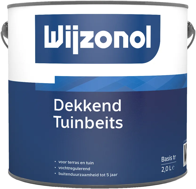 Dagaanbieding Wijzonol Dekkend Tuinbeits (donker) 2,5 ltr