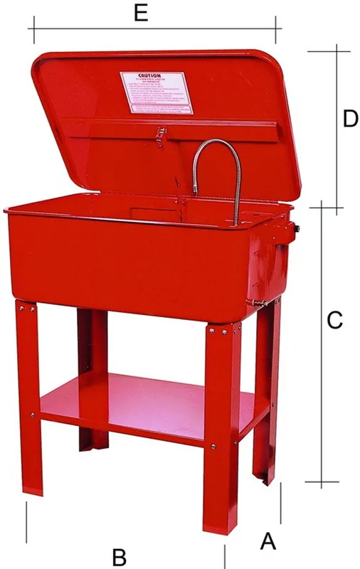Lage Kosten RODAC TL220N Onderdelenreiniger 75 liter
