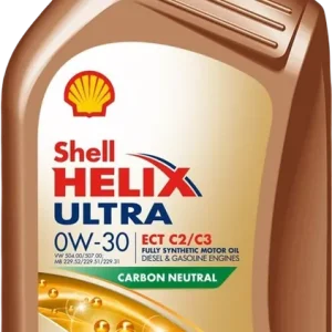 Shell Helix Ultra ECT C2/C3 0w30 motorolie 1 liter Populair