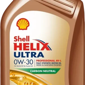 Actieprijs Shell Helix Ultra Professional AV-L 0w30 motorolie 1 liter