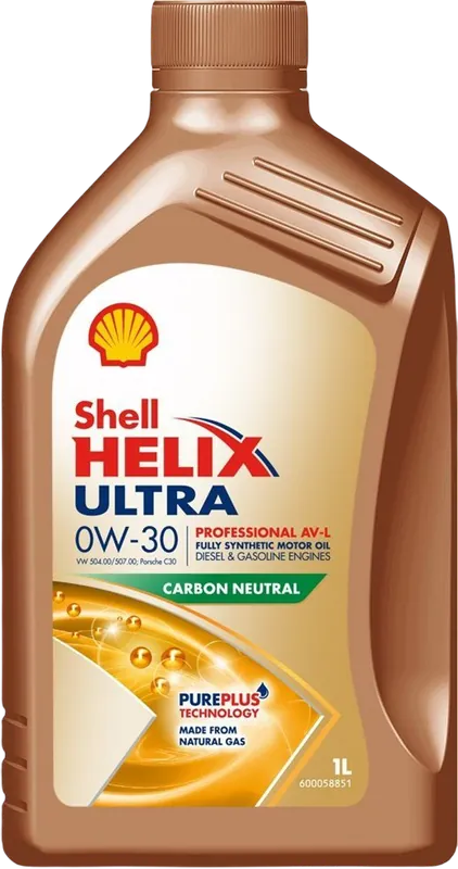 Actieprijs Shell Helix Ultra Professional AV-L 0w30 motorolie 1 liter