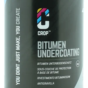 CROP Bitumen Undercoating ZWART - Blik 1 liter Nieuw
