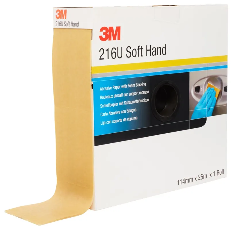 Laatste Kans 3M 216U Schuurpapier op rol 114mm x 25 meter