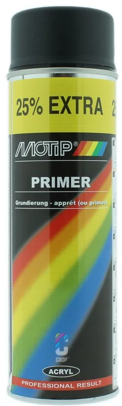 MoTip Primer Zwart spuitbus 500ml Speciale Aanbieding