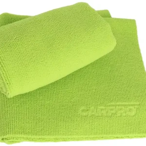 Beperkte Voorraad CarPro 2 Face Towel GROEN - 10 stuks