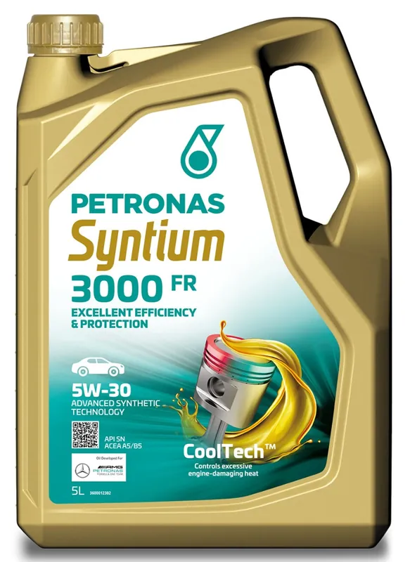Petronas Syntium 3000 FR 5w30 olie 5 liter Hete Deal