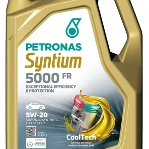 Tijdelijk Beschikbaar Petronas Syntium 5000 FR 5w20 olie 5 liter