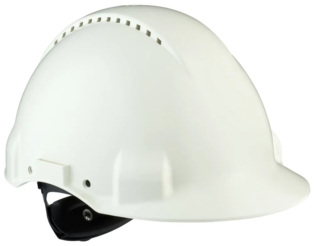 Betaalbaar 3M G3000 Bouwhelm Draaiknop Wit