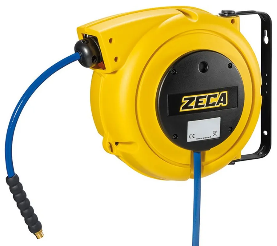 ZECA 804 Automatische Slanghaspel 9+1 meter 8mm Uitverkoop