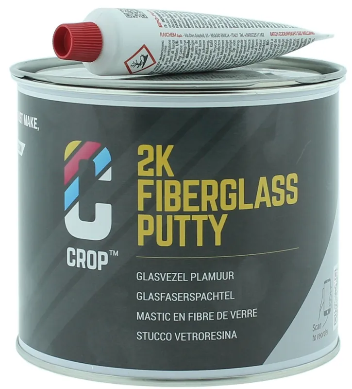 CROP 2K Glasvezel Plamuur 750ml + Verharder Shop Nu