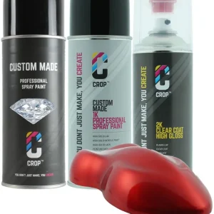 Beperkte Voorraad CROP Candy Apple Red spuitbus - Essential Pack