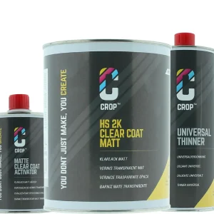 Veilige Betaling CROP 2K Matte Blanke Lak - ACTIESET 2,5 liter