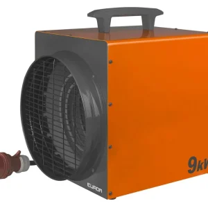 Superprijs EUROM Heat-Duct-Pro 9kW Werkplaatskachel 400 Volt - 9000 Watt