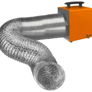 EUROM Heat-Duct Pro 15kW Warmte-afvoerslang 5 meter Meest Verkocht