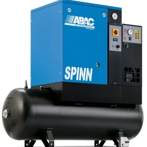 ABAC SPINN4E 10 Schroefcompressor 400 Volt - 270 liter - 10 bar Direct Beschikbaar
