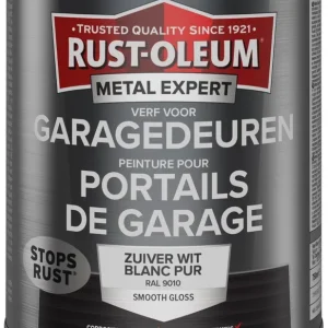 Speciale Aanbieding Rust-Oleum Metal Expert Garagedeur Verf Wit 750ml