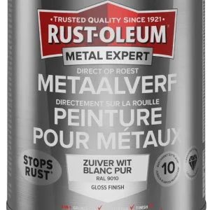 Direct Beschikbaar Rust-Oleum Metal Expert Direct Op Roest Metaal Verf 750ml - RAL 9010