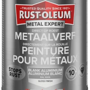 Rust-Oleum Metal Expert Direct Op Roest Metaal Verf 750ml - RAL 9006 Voordeelprijs