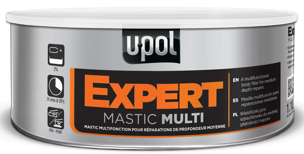 U-POL EXPERT MULTI 2K Plamuur 1,1 liter Beste Prijs