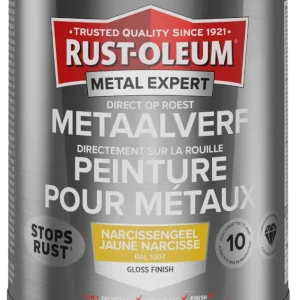 Rust-Oleum Metal Expert Direct Op Roest Metaal Verf 750ml - RAL 1007 Flitsaanbieding