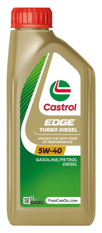 Castrol Edge Turbo Diesel 5w40 olie 1 liter Alleen Vandaag