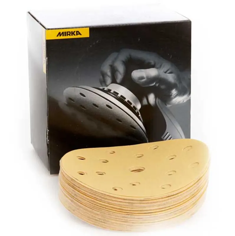 Flitsaanbieding MIRKA Gold Schuurschijven 125mm - 17 gaten