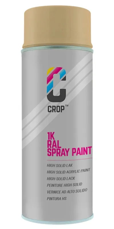 CROP RAL 1001 Hoogglans Beige spuitbus 400ml Koop Vandaag