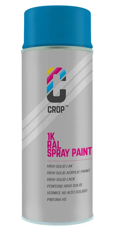 CROP RAL 5015 Hoogglans Hemelsblauw spuitbus 400ml Populair
