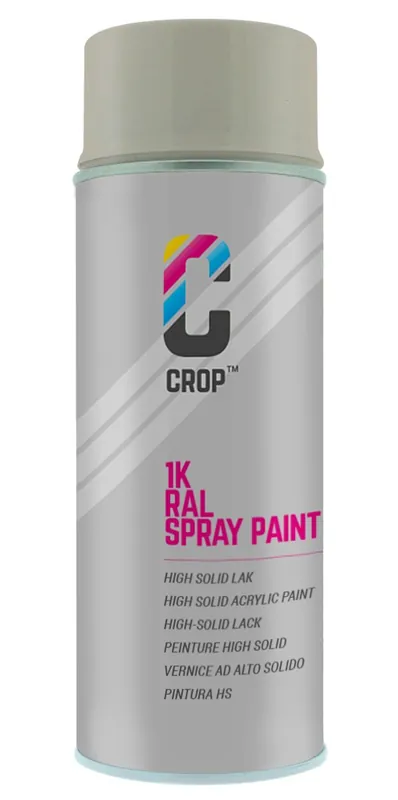 CROP RAL 7032 Hoogglans Kiezelgrijs spuitbus 400ml Beperkte Voorraad