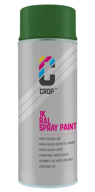 Laatste Versie CROP RAL 6001 Mat Smaragdgroen spuitbus 400ml