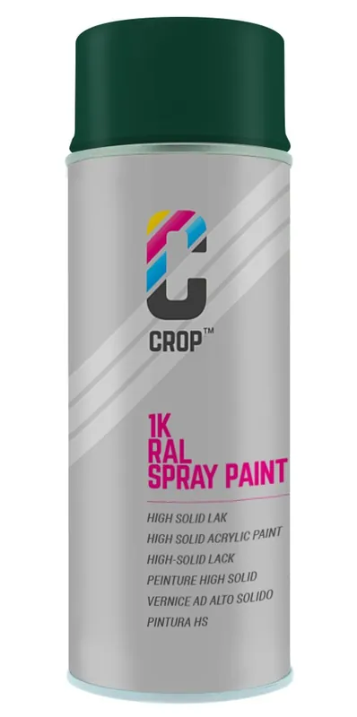 CROP RAL 6005 Mat Mosgroen spuitbus 400ml Actieprijs