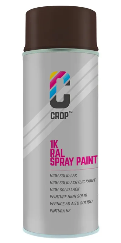 Premium CROP RAL 8017 Mat Chocoladebruin spuitbus 400ml