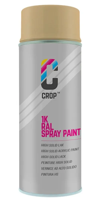 CROP RAL 1001 Zijdeglans Beige spuitbus 400ml Favoriet