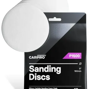 CarPro SiC P1500 Sanding Discs 80mm - 10 stuks Betrouwbaar