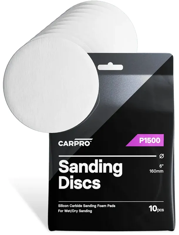 CarPro SiC P1500 Sanding Discs 80mm - 10 stuks Betrouwbaar