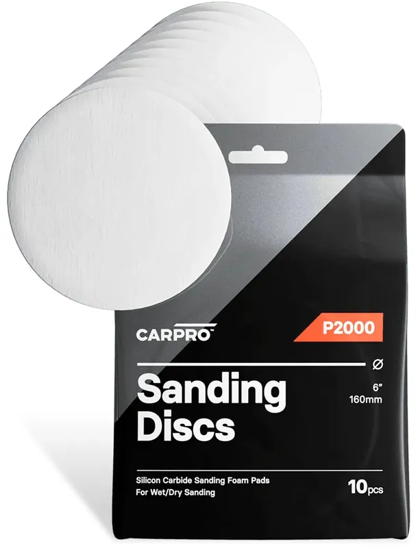 Rechtstreeks Van De Fabrikant CarPro SiC P2000 Sanding Discs 80mm - 10 stuks
