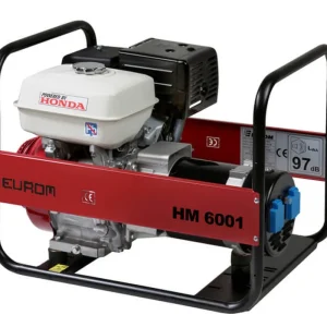 Seizoensaanbieding EUROM HM6001 Honda Generator 6,3 kW - 4600 Watt