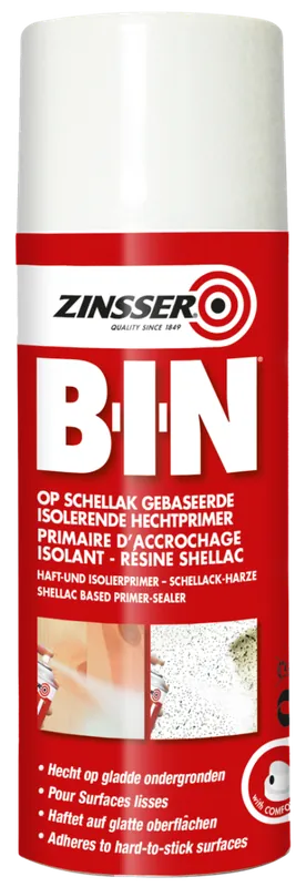 Dagaanbieding Zinsser Bin Spuitbus 400ml - Hechtprimer & Isolator