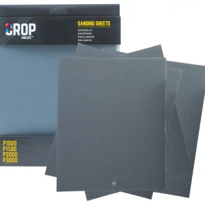 CROP Waterproof Schuurpapier Set - P1000 + P1500 + P2000 + P3000 Hoge Kwaliteit