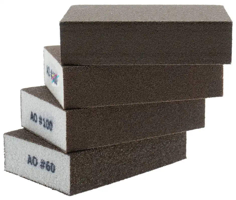 Premium CROP Schuurblok 4-zijdig - 70x100mm
