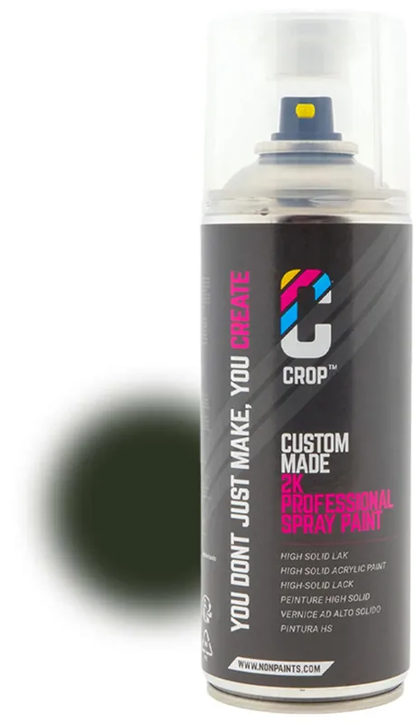 CROP 2K Spuitbus RAL 6007 Flessengroen 400ml Meest Verkocht
