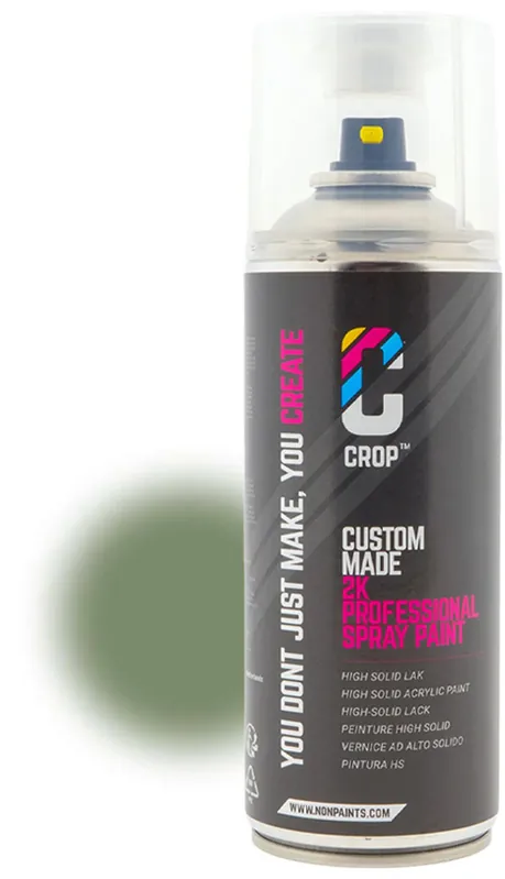CROP 2K Spuitbus RAL 6011 Resedagroen 400ml Rechtstreeks Van De Fabrikant