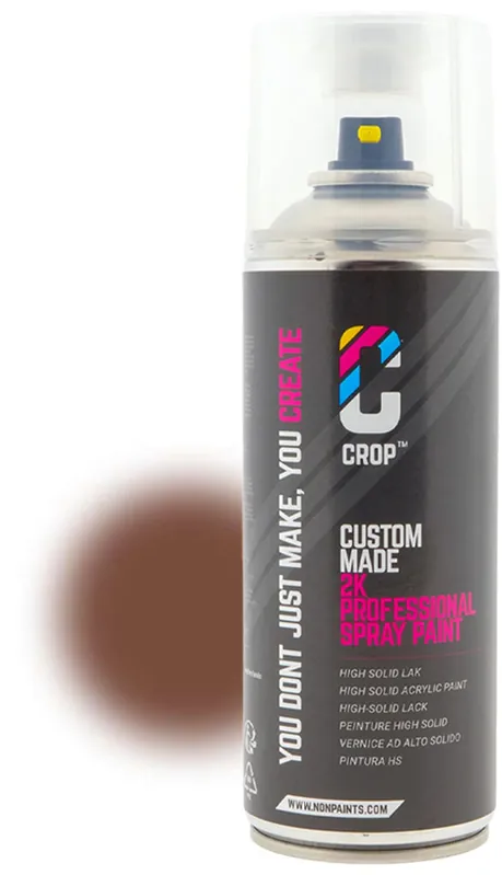 Op = Op CROP 2K Spuitbus RAL 8002 Signaalbruin 400ml