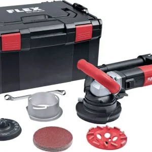 Aanbieding FLEX RE 16-5 115 KIT E-Jet Betonschuurmachine in Systainer + Diamantschijf & accessoires